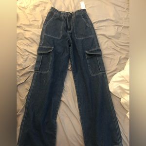 Baggy high waisted jeans